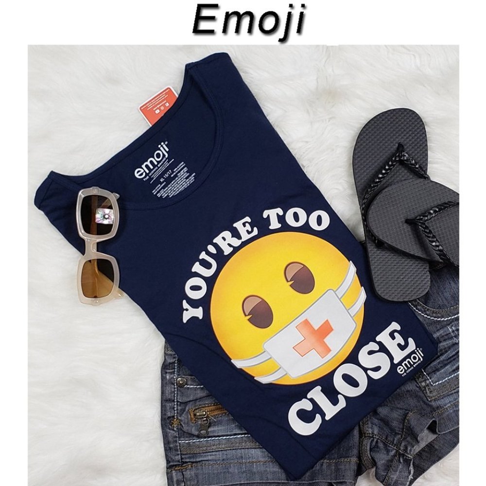 Emoji Graphic Tee Sz XLarge
